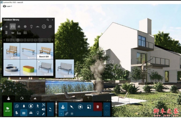 3D可视化渲染软件 Lumion Pro 10.5.1 免费绿色便携破解版