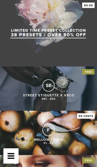 VSCO相机 滤镜免费 v415 中文安卓版