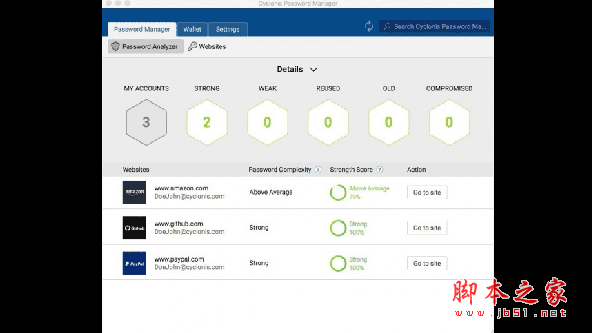 Cyclonis Password Manager(密码管理软件) for Mac v1.0.5 苹果电脑版