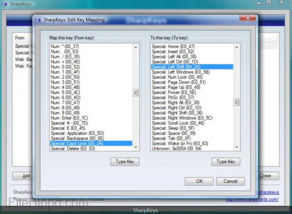 SharpKeys 键盘映射工具 v3.9 官方免费版