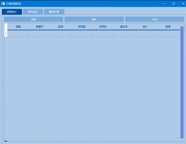 日语词频助手(日语学习辅助工具) v20200209 免费绿色版