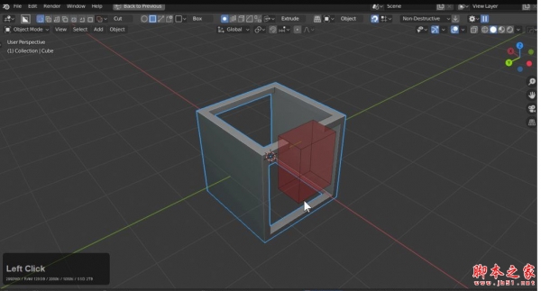 Blender超强硬表面建模插件Blender Market BoxCutter v7.20.8.5c + HardOps 官方版