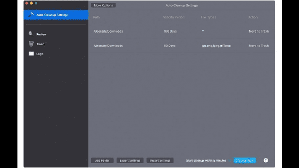 AutoCleanFolder(系统清理软件) for Mac V1.3 苹果电脑版