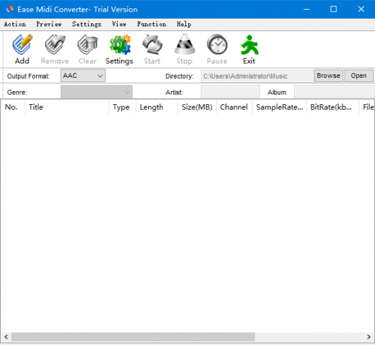 EASE Midi Converter(MIDI格式转换器) v1.70 官方版