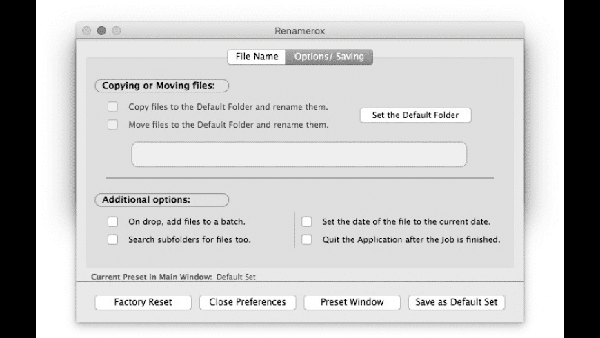 Renamerox(文件重命名工具) for Mac V1.0.5.7 苹果电脑版