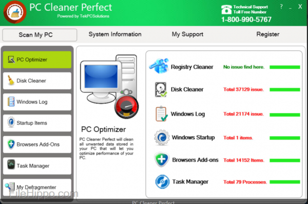PC Cleaner Perfect 系统优化工具 v1.2.7.23 官方免费版