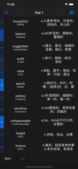 List背单词(记忆单词软件) for iphone v6.4.0 苹果手机版