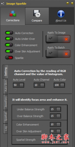 Image Sparkle(图像校正工具) v1.0 免费安装版
