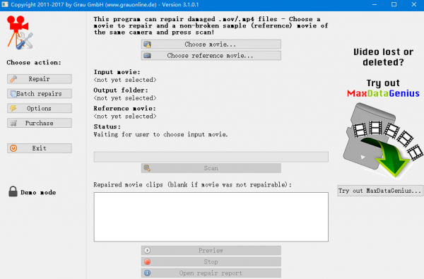 Grau Gmbh(视频修复工具) v3.1.0.1 绿色版