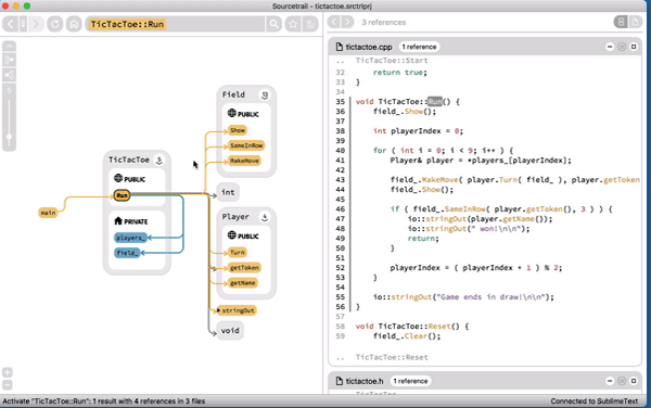 Sourcetrail(开源跨平台源码探索器) for Mac V2020.1.117 苹果电脑版