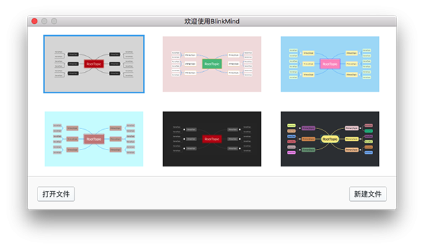 BlinkMind(思维导图和画线器应用) for Mac V0.1.6 苹果电脑版