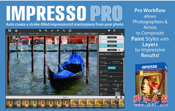 JixiPix Artista Impresso Pro(油画滤镜效果工具) for Mac v1.8.26 苹果电脑版