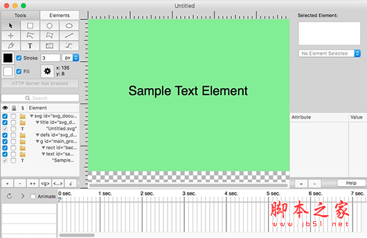 macSVG(网页制作软件) for Mac v1.1.7 苹果电脑版