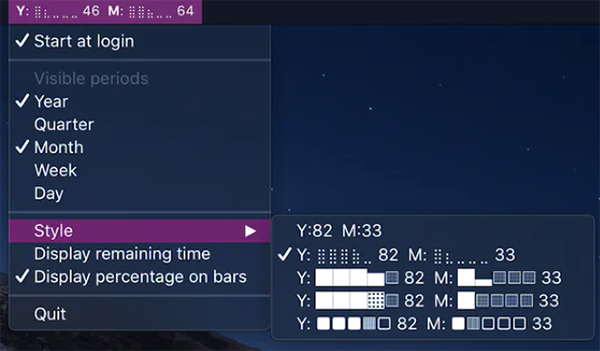 Time Progress(时间和任务管理应用) for Mac V1.0.0 苹果电脑版