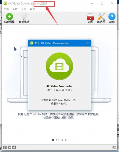 网站视频工具 4K Video Downloader v4.33.0.0138 中文绿色版 64位