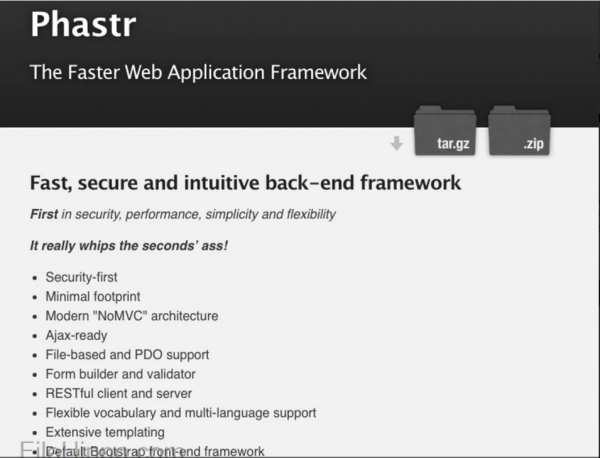 Phastr web后端框架 v1.0 官方免费版