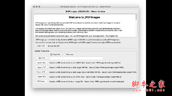 jPDFImages(PDF软件) for Mac V2016R1 苹果电脑版