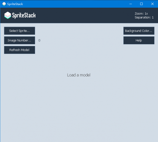 SpriteStack(3D模型制作工具) v1.0 免费绿色版