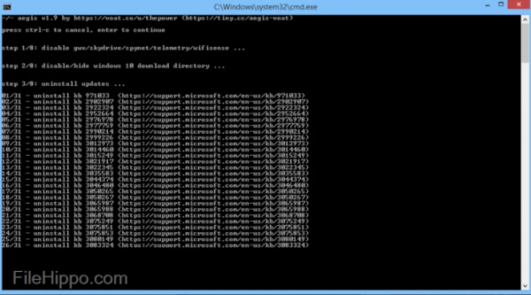 Aegis禁用win10系统更新工具 v1.17 官方免费版