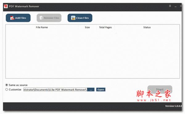pdf去水印工具PDF Watermark Remover v5.8.8.8 安装免费版