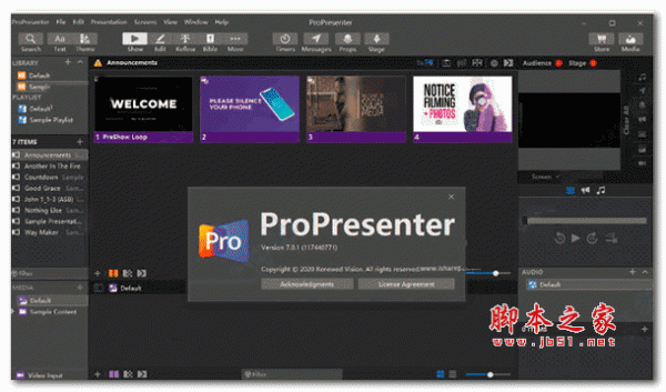 媒体演示工具 propresenter pro v7.15.0 build 118423570 免费安装版(附安装教程)