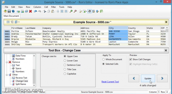 Rons Editor csv文件编辑器 v2019.02.18.1544 官方免费安装版