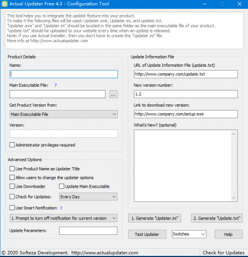 Actual Updater(软件更新工具) v5.0 免费安装版