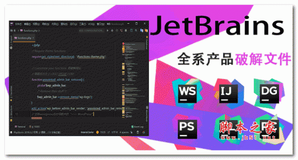 JetBrains 2019.3.3全系列产品激活工具 v3.0.1 绿色免费版