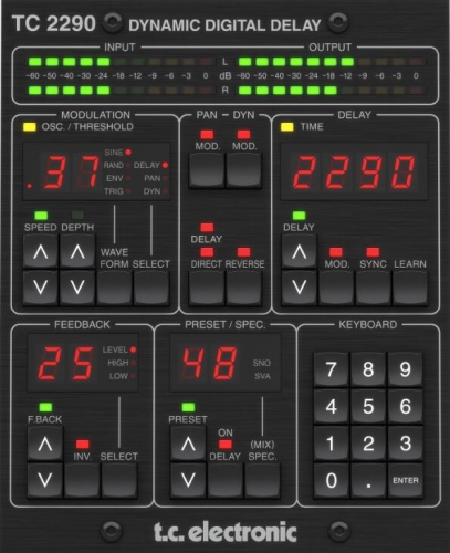 TC Electronic TC2290 数字延迟插件软件版 v2.0.0.2 免费安装版