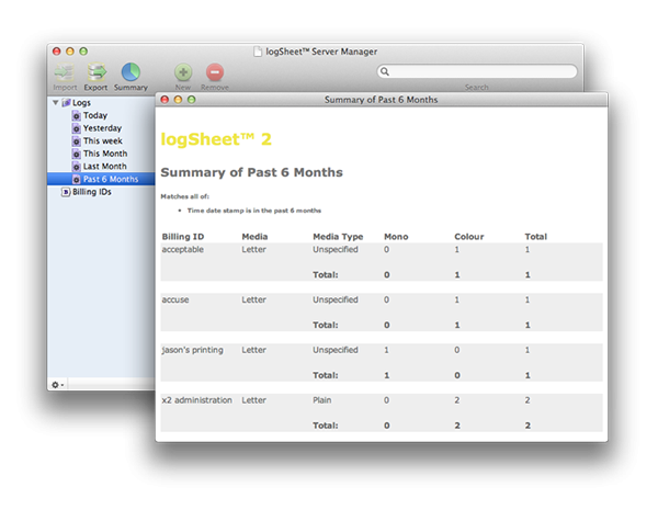 logSheet(打印会计系统)for Mac V2.8.0 苹果电脑版