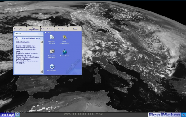 RealMeteo 卫星地图 v6.1.1 官方绿色版
