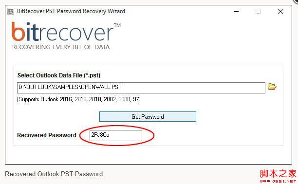 BitRecover PST Password Recovery Tool V3.0 英文安装版