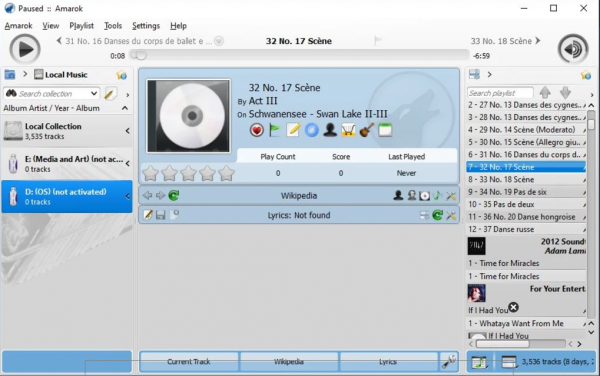 Amarok 开源音乐播放器 v2.8.0 官方免费版