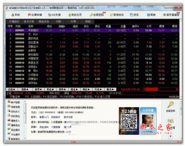 股城模拟炒股软件标准版 v3.1.9 官方安装版