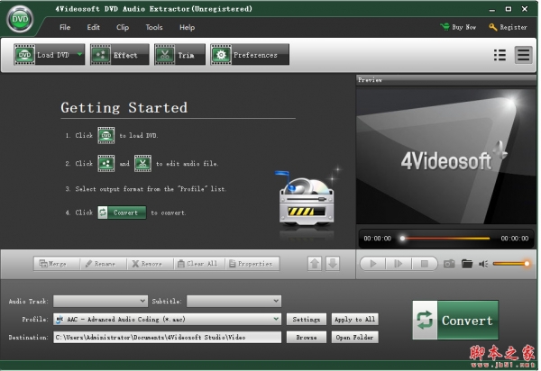 4Videosoft DVD Audio Extractor(DVD音频提取器) v5.0.28 官方免费安装版