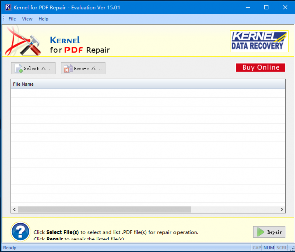 Kernel for PDF Repair(PDF修复工具) v15.01 官方安装版