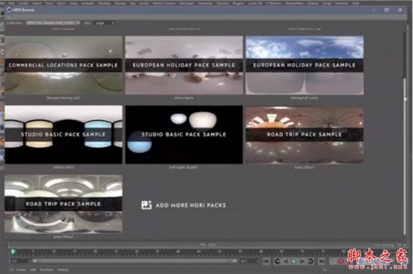 灰猩猩贴图渲染工具Greyscalegorilla HDRI Link 1.054 for C4D R14-21 Mac激活版