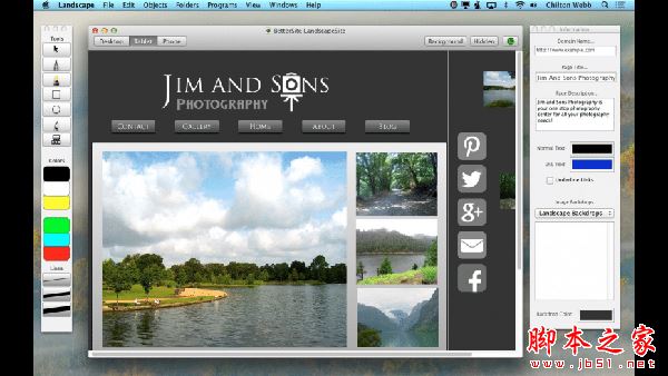 Landscape(网页设计软件)for Mac V1.4.2 苹果电脑版