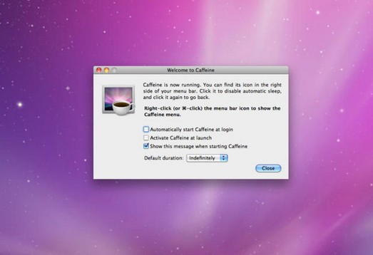 Caffeine for mac(防休眠软件) v1.1.1 苹果电脑版