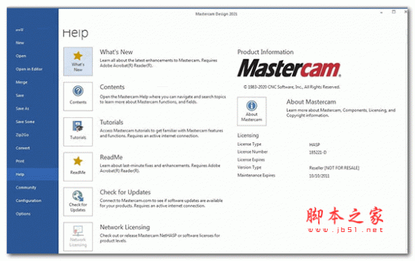 mastercam2021 v23.0.12664.0 64位 英文官方免费版(附破解工具+汉化包)