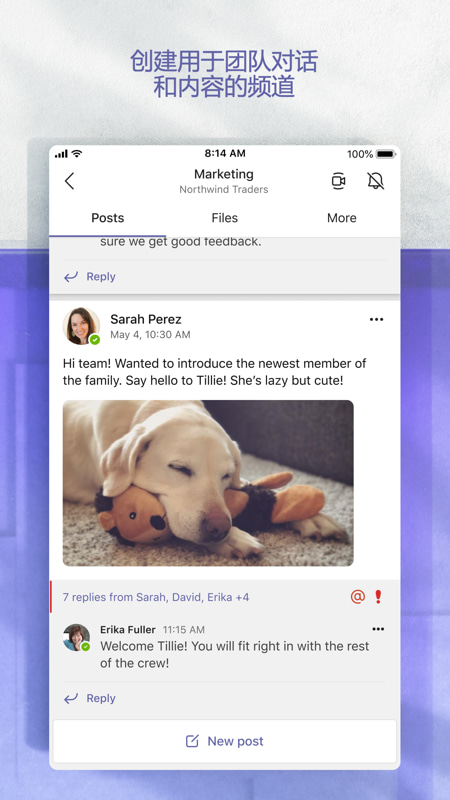 Microsoft Teams(微软协同办公软件) v7.22.2 苹果手机版