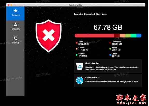 WashAndGo(Mac电脑磁盘清理助手) for Mac V21.0 苹果电脑版