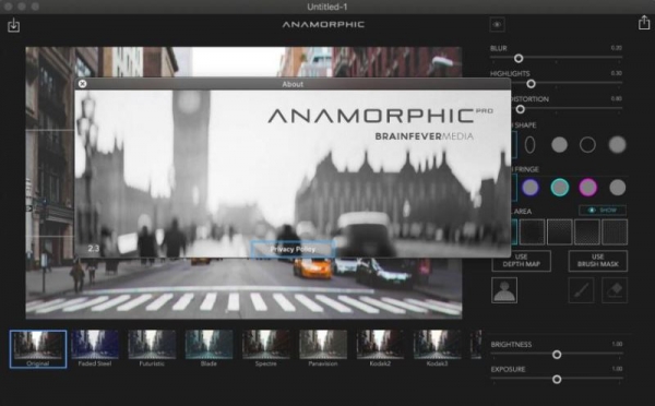好用的景深镜头模糊工具 Anamorphic Pro for Mac v2.4 一键安装免费版