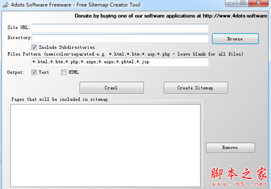 Free Sitemap Creator(网站地图生成软件) v1.0 免费安装版
