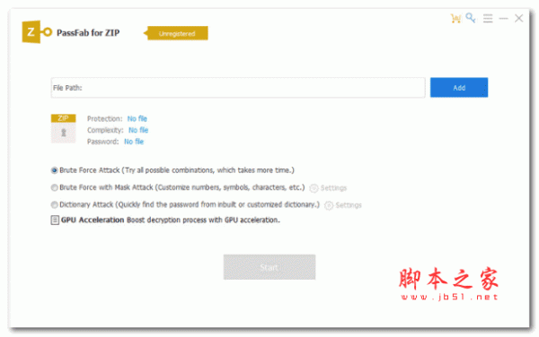 Passper for ZIP压缩包密码解锁器 v4.0.1.2 特别免费版