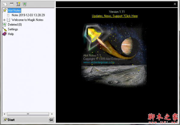 Alot Notes(个人记事本软件) v1.11 免费绿色版