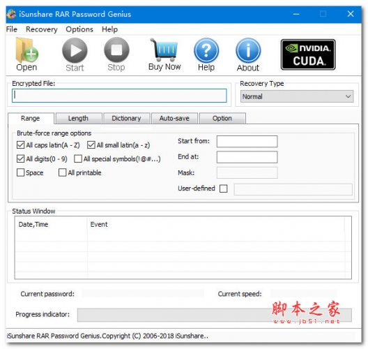 iSunshare RAR Password Genius V3.1.3.0 英文安装版(附安装使用教程)