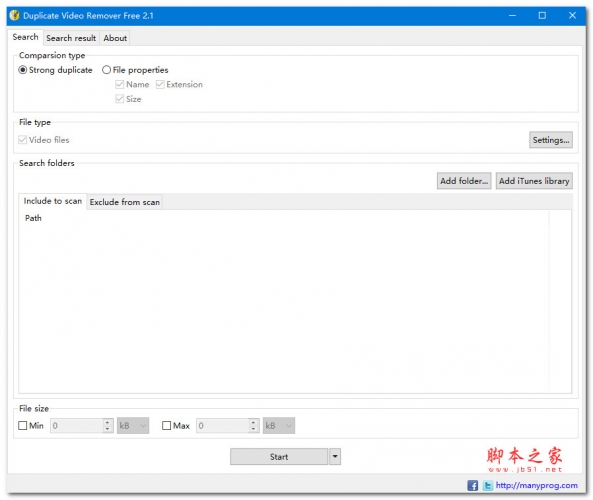 Duplicate Video Remover Free(重复视频删除软件) V2.1 官方安装版