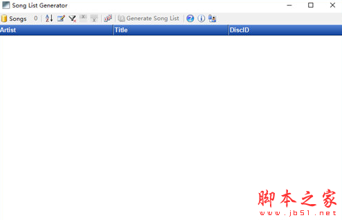 Song List Generator(卡拉ok歌曲列表生成器) v5.0.8 免费安装版	