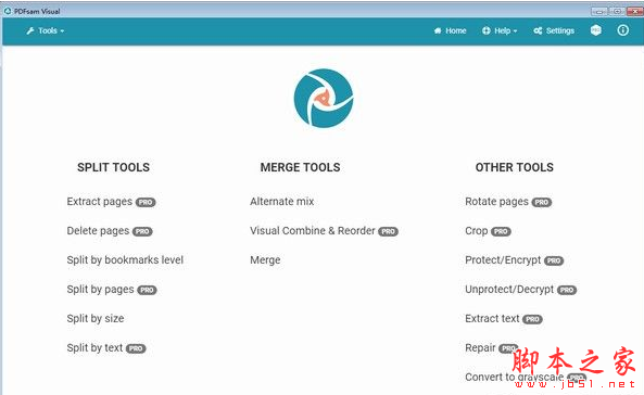 PDFsam Visual(PDF编辑工具) v2.1.1 免费安装版